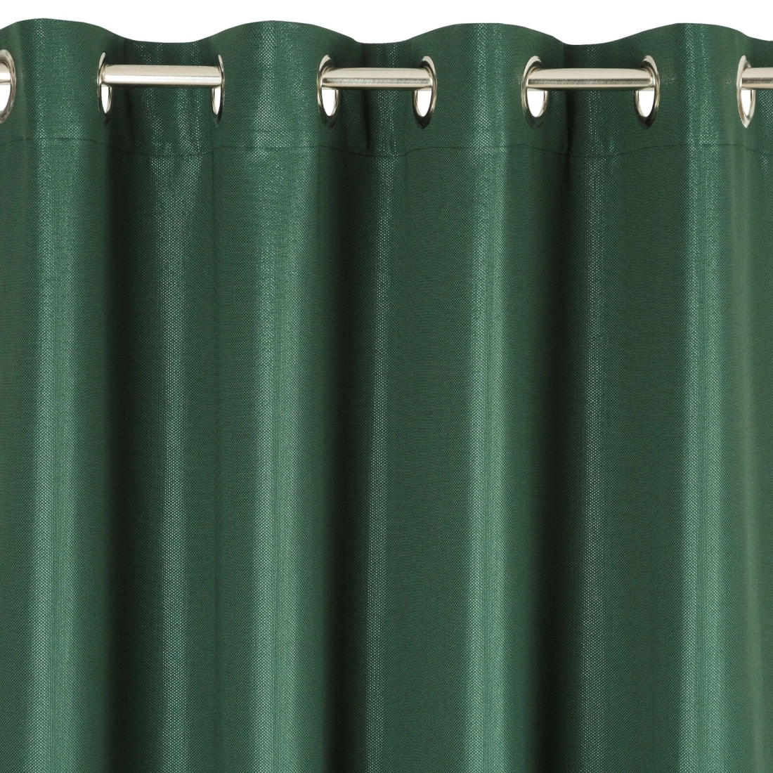 Záves 140x250 cm zelený na kovové krúžky ESSME