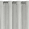 Záves 140x250 cm ženilkový platinový na kovové krúžky VANI