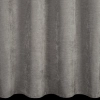 Záves 140x250 cm ženilkový sivý na kovové krúžky VANI
