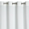 Záves 140x260 cm zamatový biely na kovové krúžky MELANIE