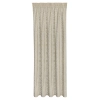 Záves 140x270 cm bavlnený jasnobéžový na riasiacu pásku NELA