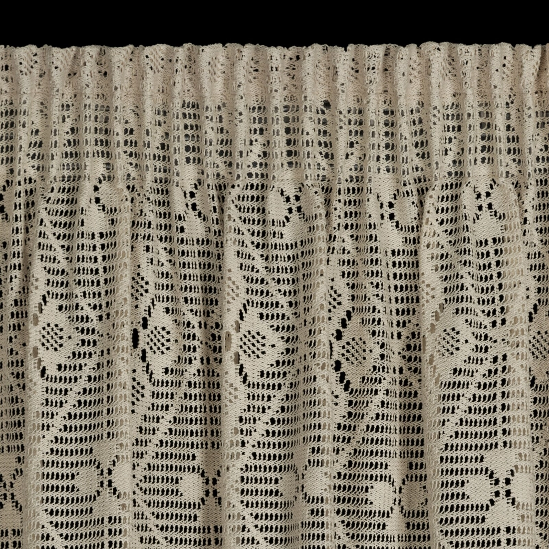 Záves 140x270 cm bavlnený jasnobéžový na riasiacu pásku NELA