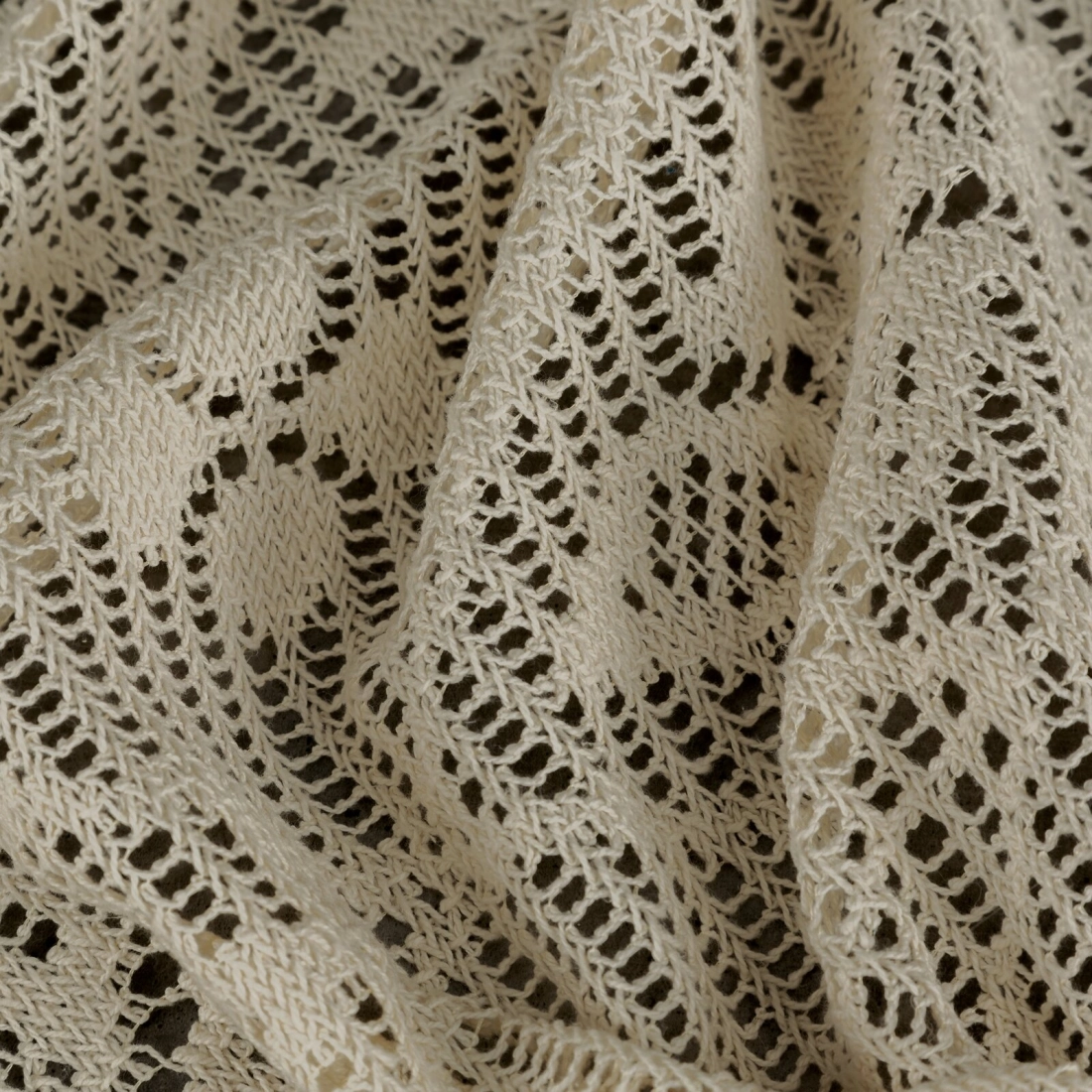 Záves 140x270 cm bavlnený jasnobéžový na riasiacu pásku NELA