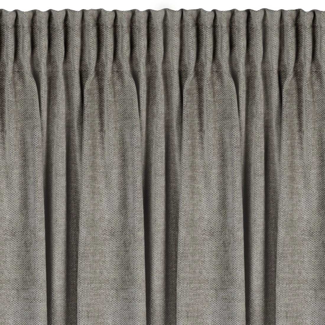 Záves 140x270 cm béžový s činilovou štruktúrou na riasiacu pásku NESKA