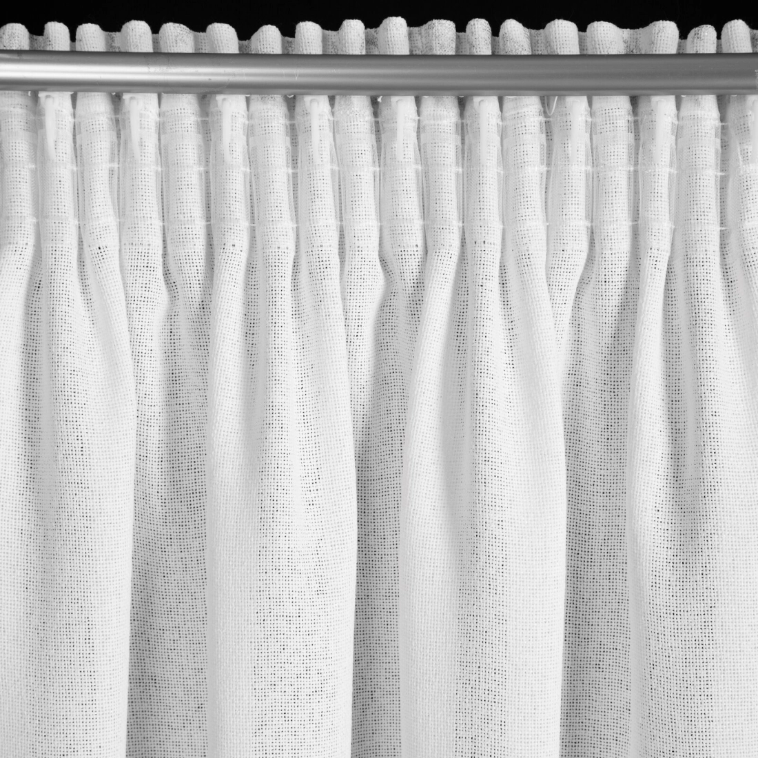 Záves 140x270 cm bielo-strieborný s mramorovým vzorom na riasiacu pásku MARLENE