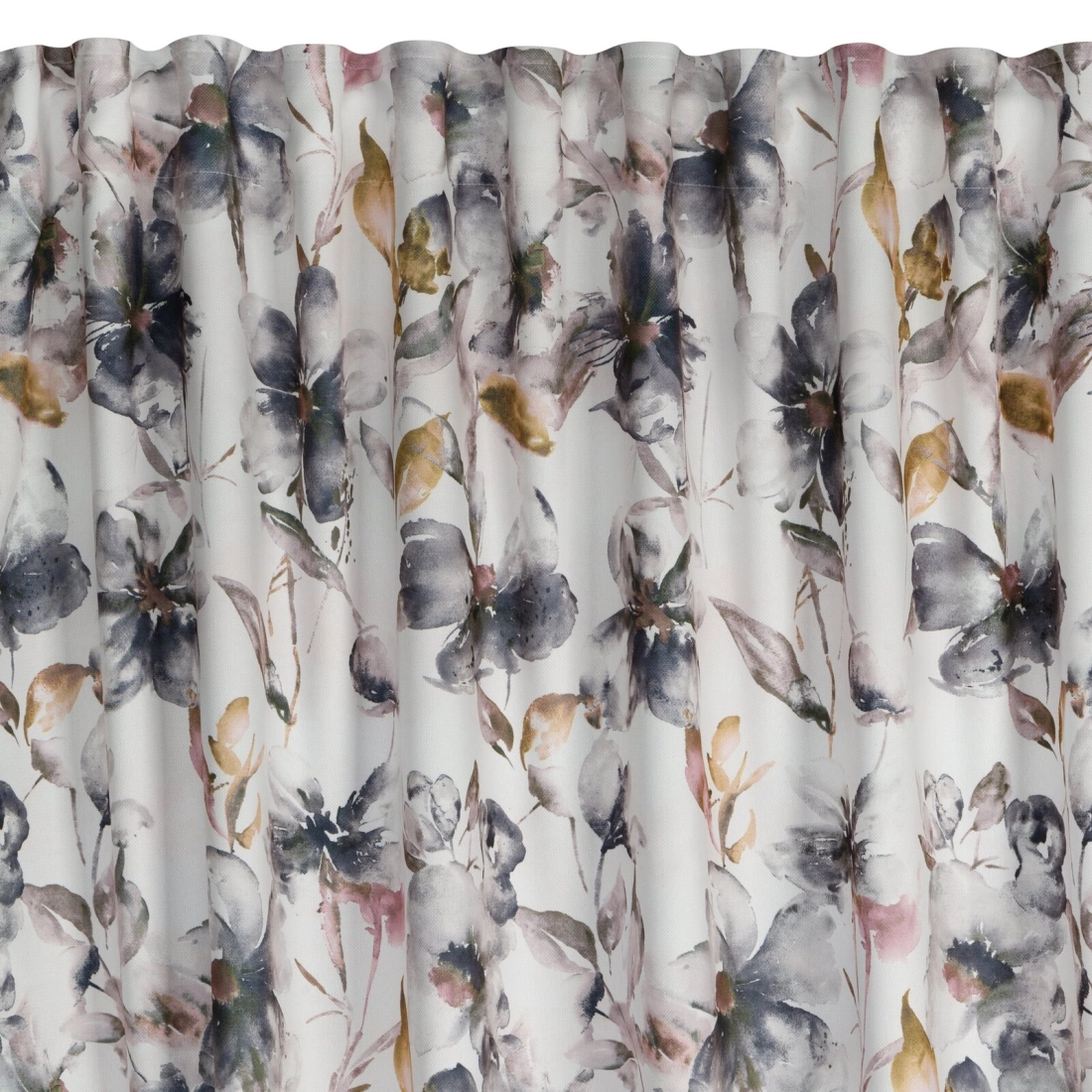 Záves 140x270 cm biely, oceľový na riasiacu pásku NIKA