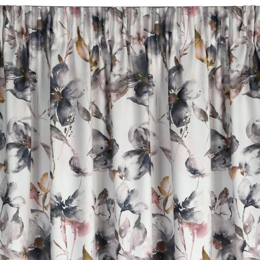 Záves 140x270 cm biely, oceľový na riasiacu pásku NIKA