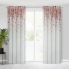 Záves 140x270 cm biely, ružový na riasiacu pásku OLIWIA