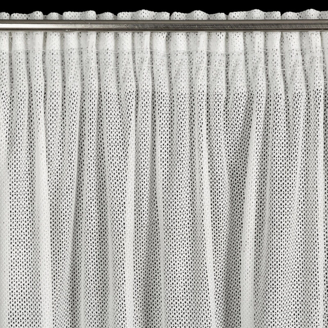 Záves 140x270 cm biely zamatový na riasiacu pásku ALEKSA