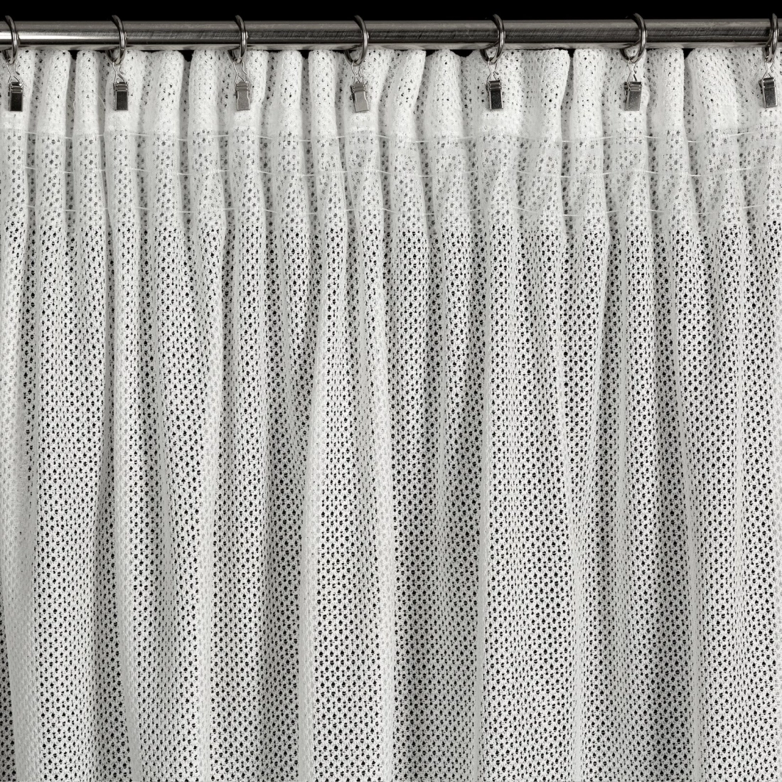 Záves 140x270 cm biely zamatový na riasiacu pásku ALEKSA