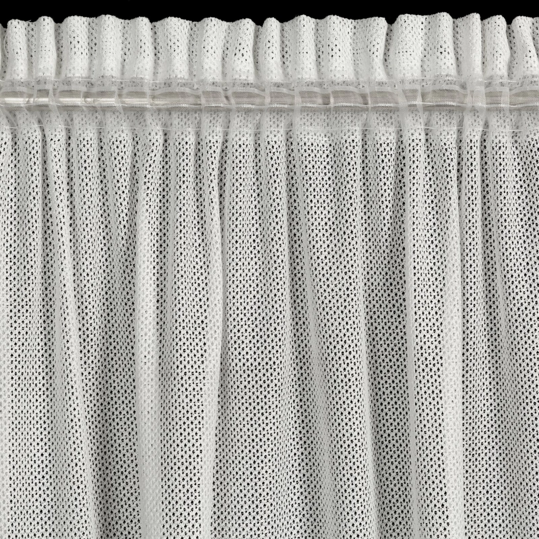 Záves 140x270 cm biely zamatový na riasiacu pásku ALEKSA