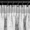 Záves 140x270 cm biely zamatový na riasiacu pásku ROSES1 Eva Minge