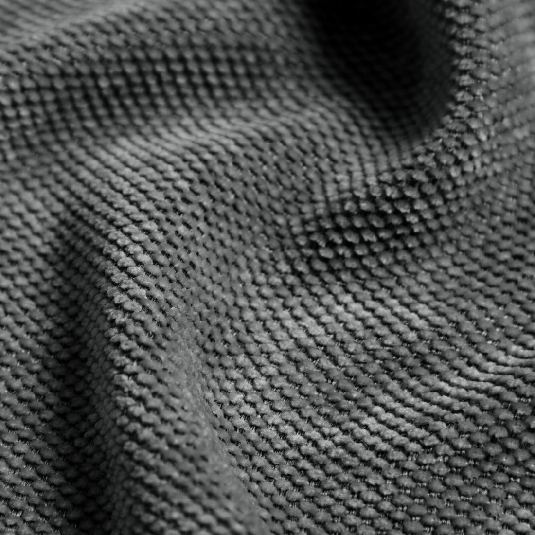 Záves 140x270 cm chenilový oceľový na riasiacu pásku NESKA