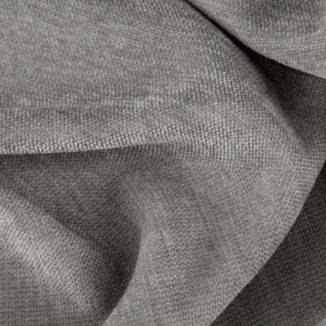 Záves 140x270 cm chenilový sivý na riasiacu pásku VANI