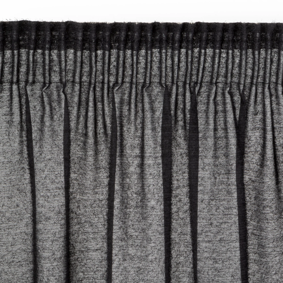 Záves 140x270 cm čierny moherový na riasiacu pásku AGIS