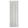 Záves 140x270 cm etamínový bielo oceľový na riasiacu pásku MIRIAM