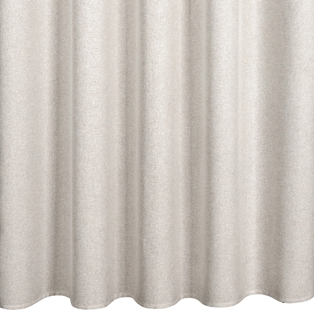 Záves 140x270 cm jasnobéžový na riasiacu pásku ERIS