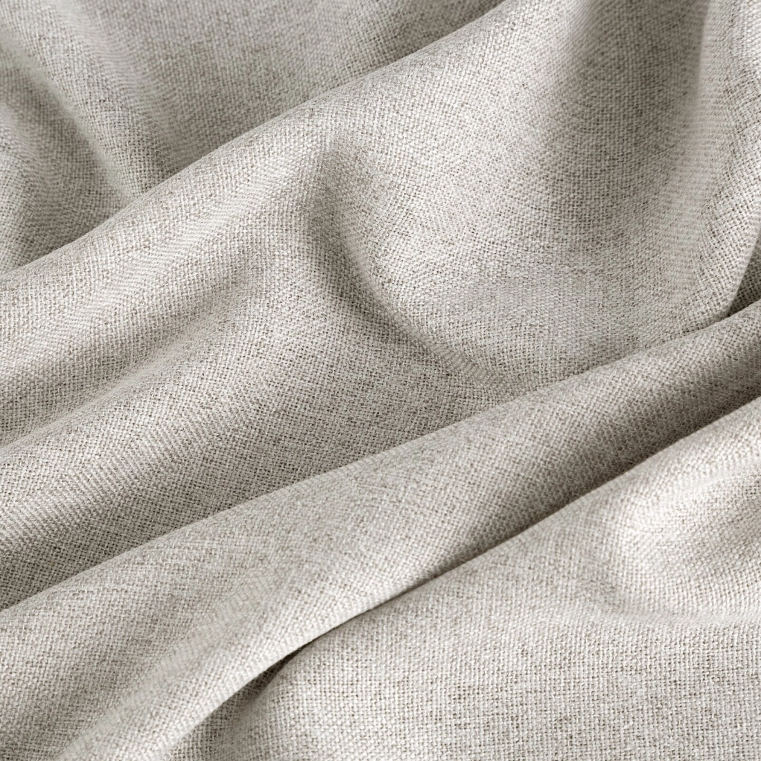 Záves 140x270 cm jasnobéžový na riasiacu pásku ERIS