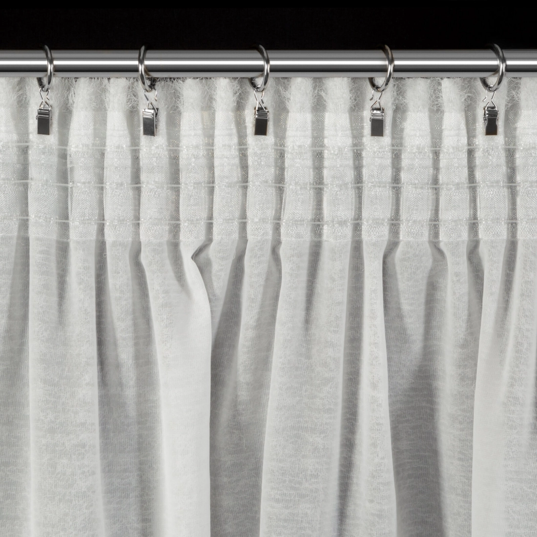 Záves 140x270 cm krémový na riasiacu pásku AGIS