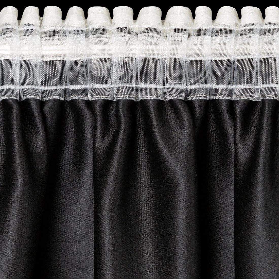 Záves 140x270 cm krémový na riasiacu pásku SELINA