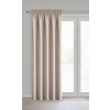 Záves 140x270 cm matný béžový na riasiacu pásku LEYA
