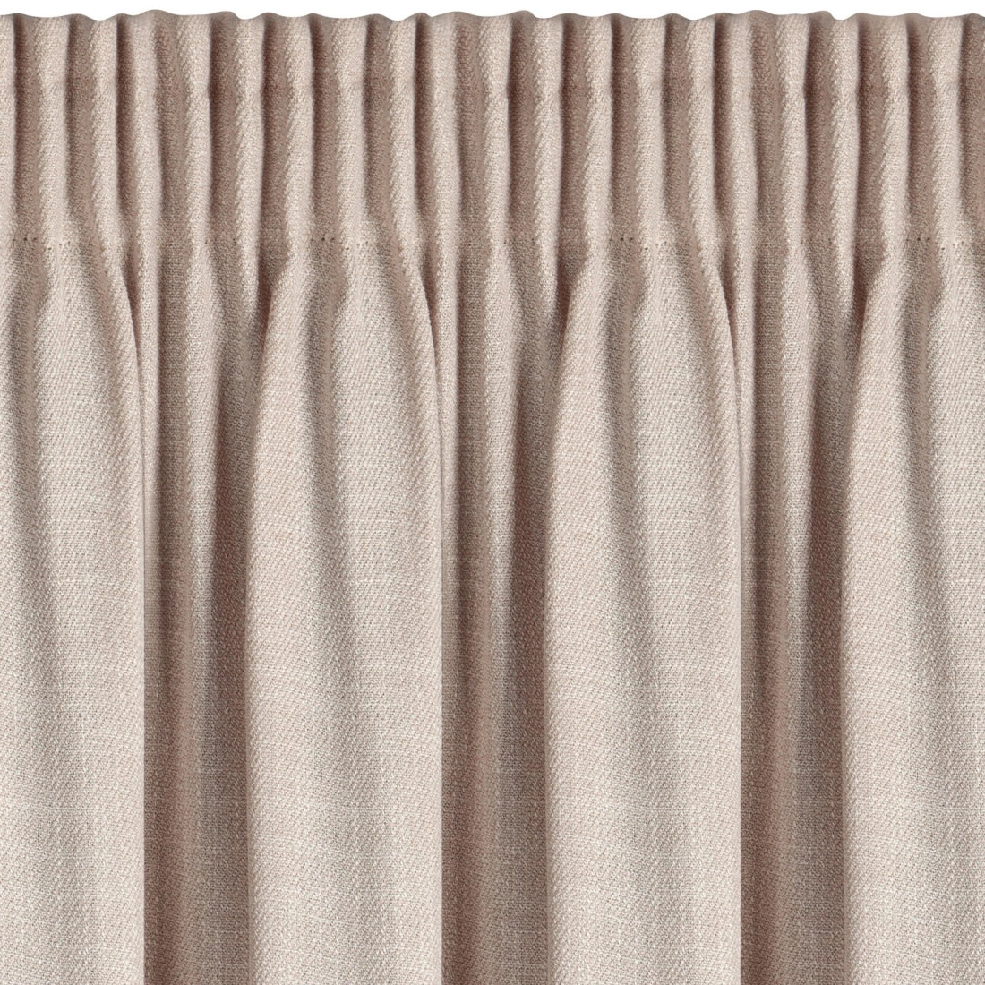 Záves 140x270 cm matný béžový na riasiacu pásku LEYA