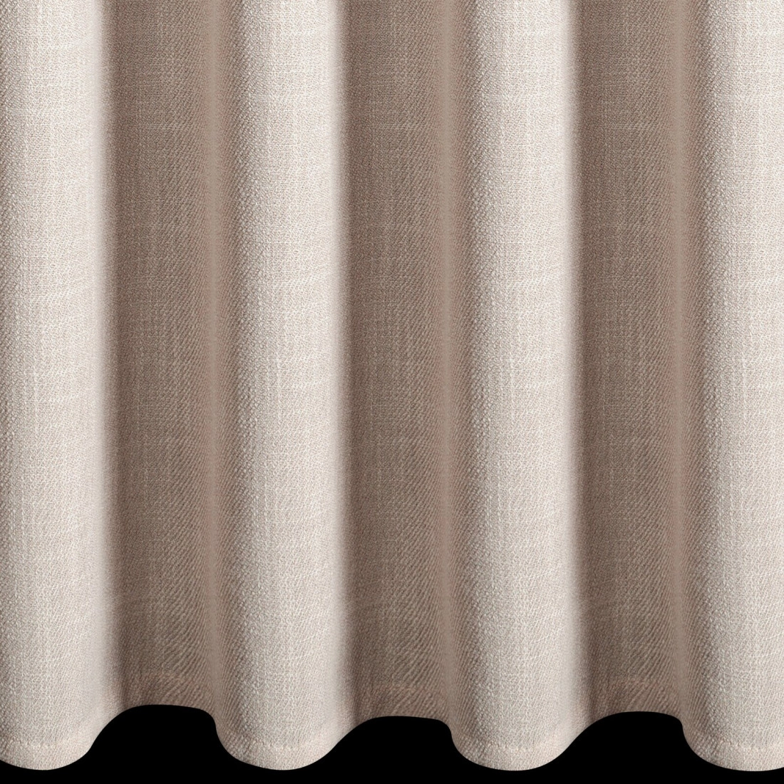 Záves 140x270 cm matný béžový na riasiacu pásku LEYA