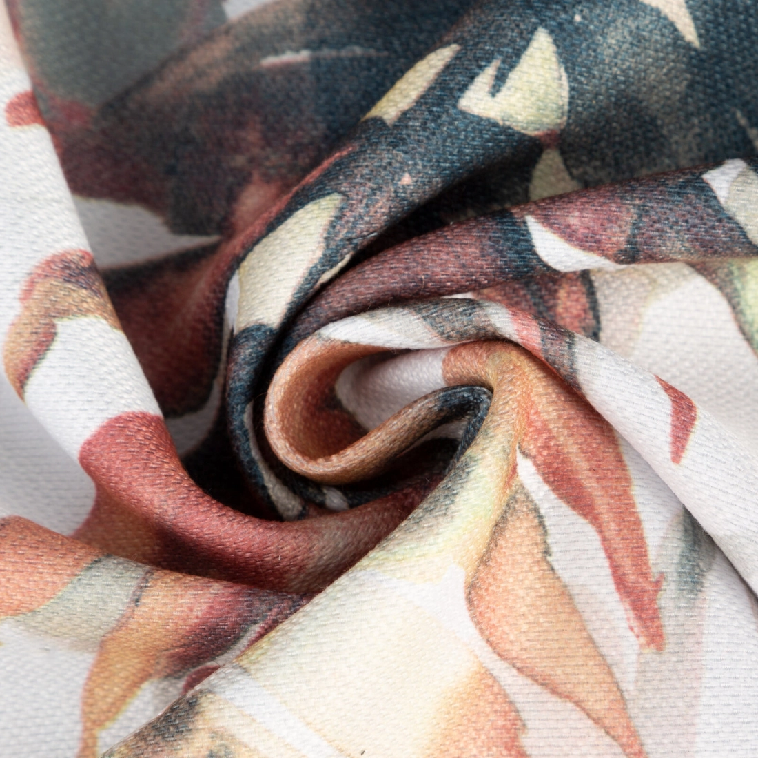 Závěs 140 x 270 cm matný bílo-ocelový na řasicí pásku LILIA