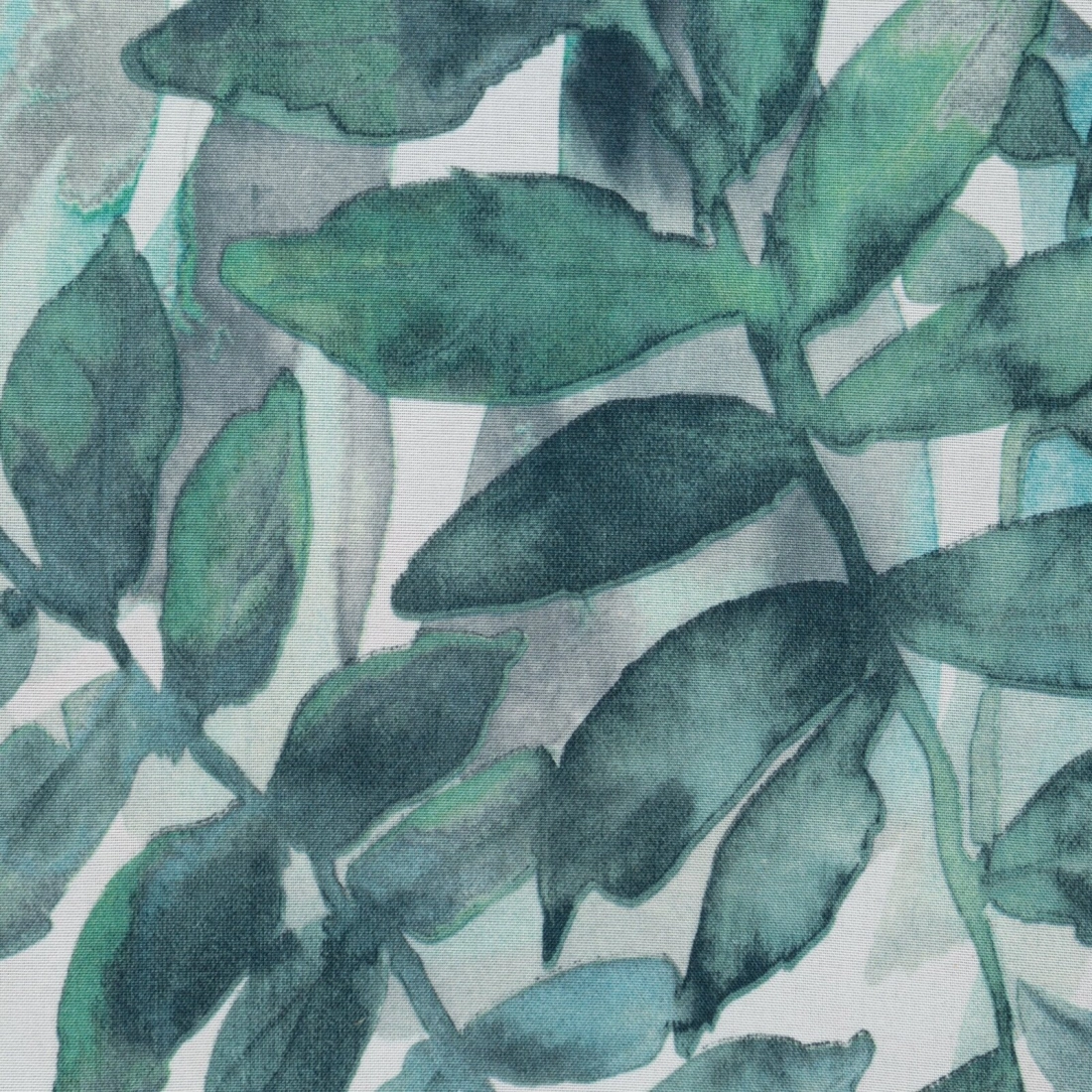 Záves 140x270 cm mikrovláknový bielo-zelený na riasiacu pásku ADELINE Diva Line