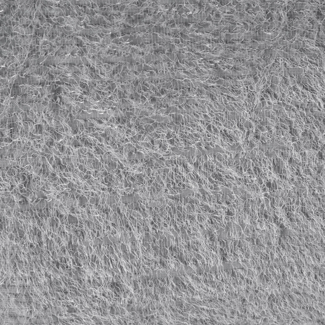 Záves 140x270 cm moherový strieborný na riasiacu pásku AGIS