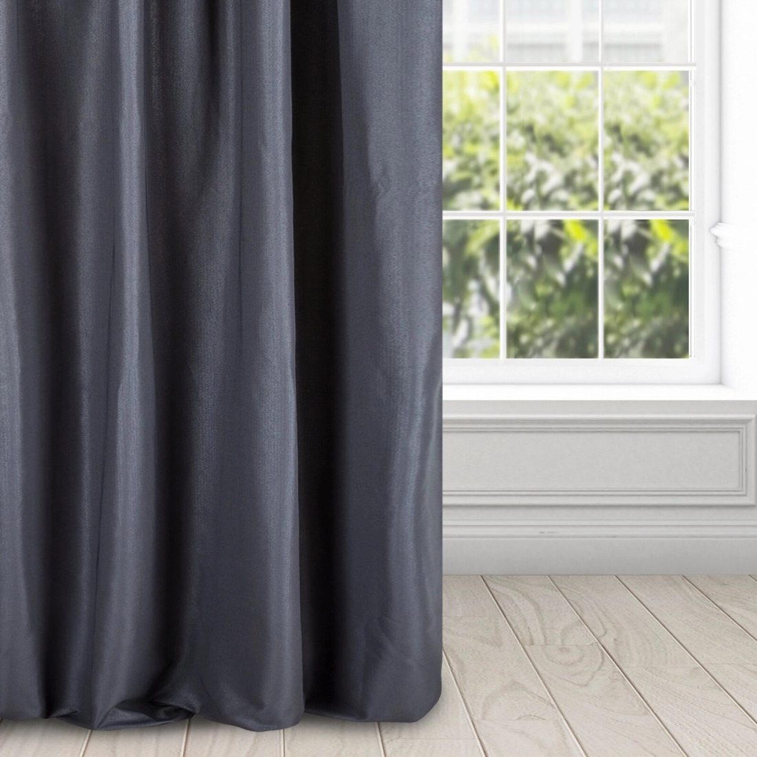 Závěs 140x270 cm polyesterový granátový na řasicí pásce ESSME