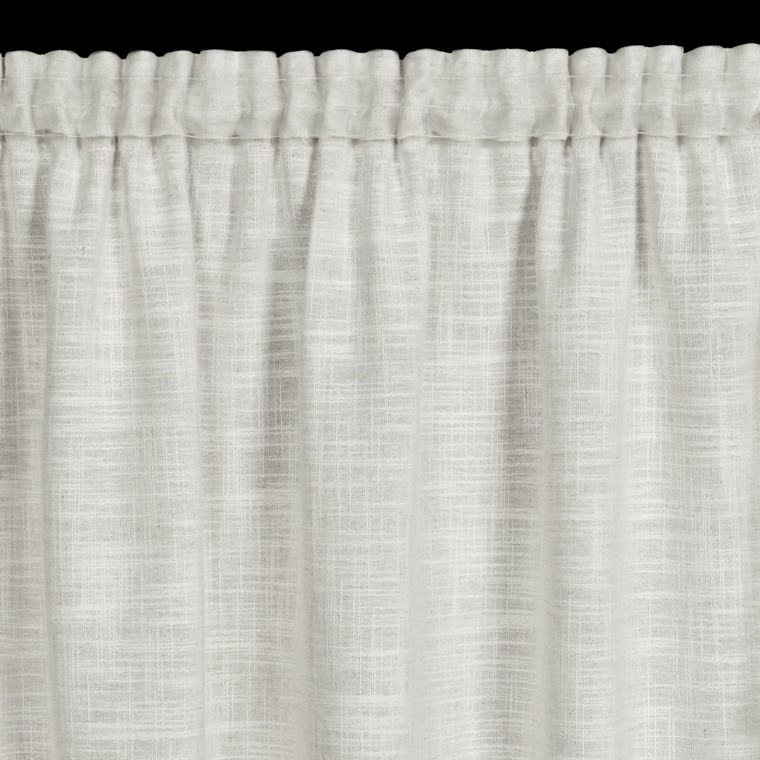 Záves 140x270 cm polyesterovo-ľanový béžový strieborný na riasiacu pásku ROSI