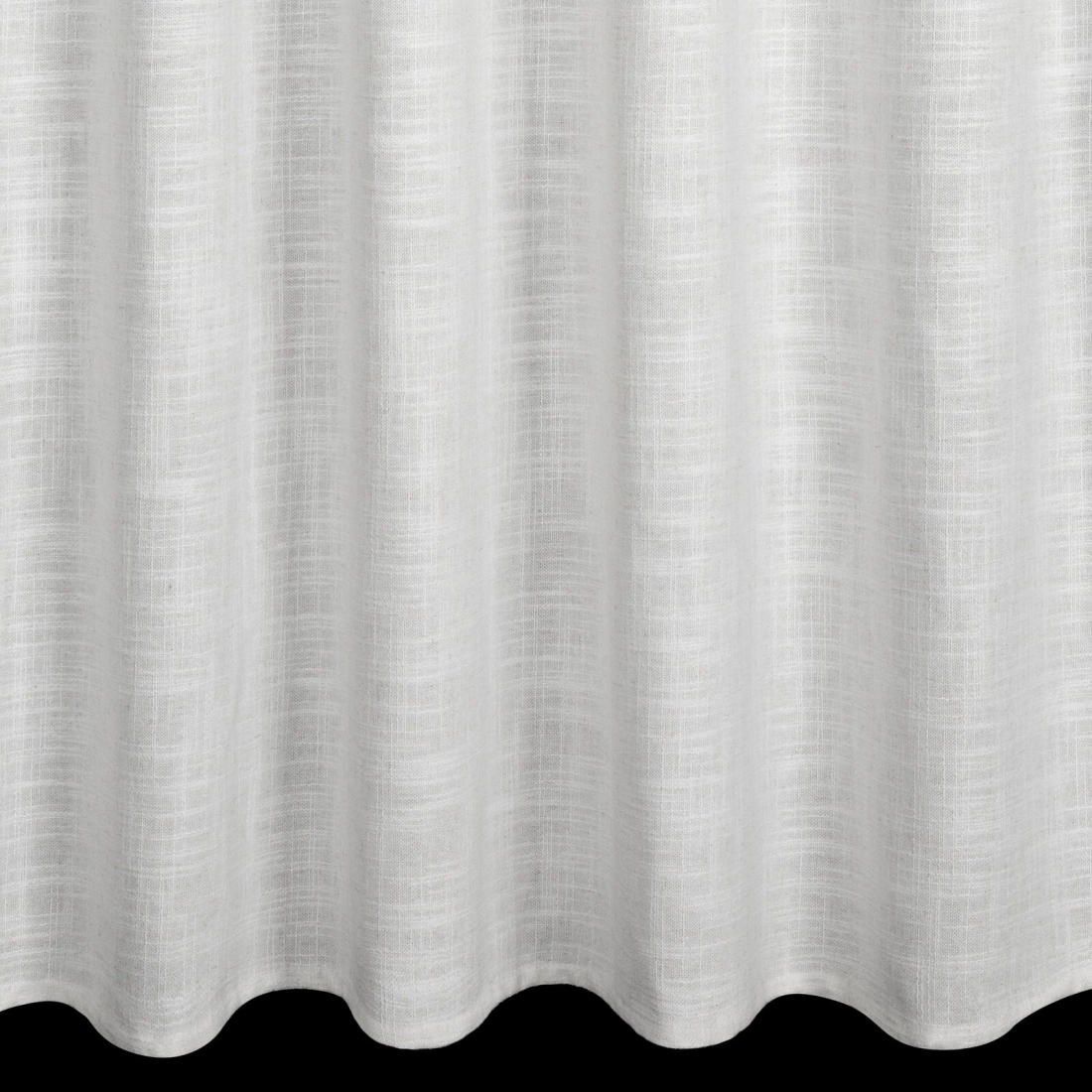 Záves 140x270 cm polyesterovo-ľanový krémový striebristý na riasiacu pásku ROSI