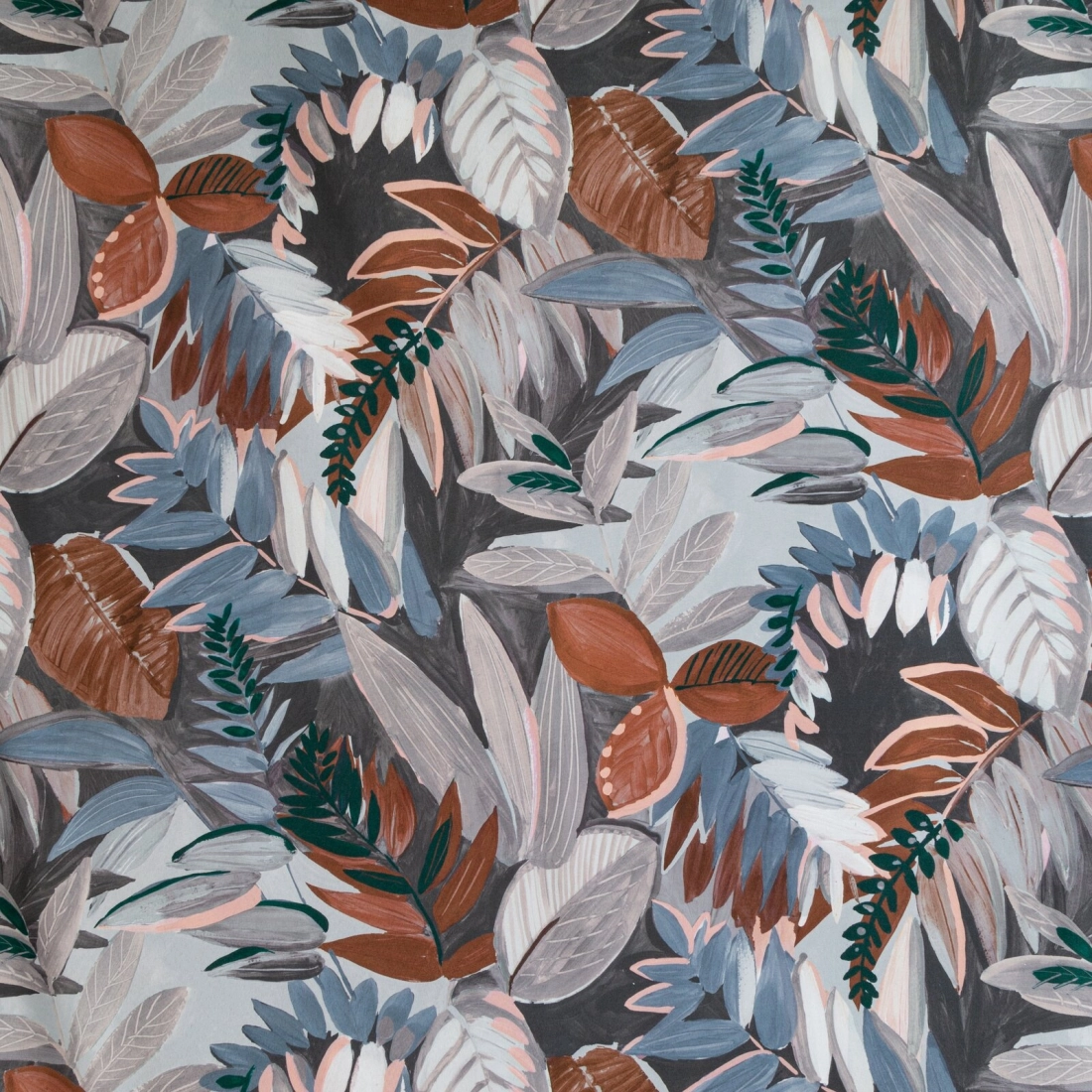 Záves 140x270 cm polyesterový oceľový a rudy na kovové krúžky MARILA