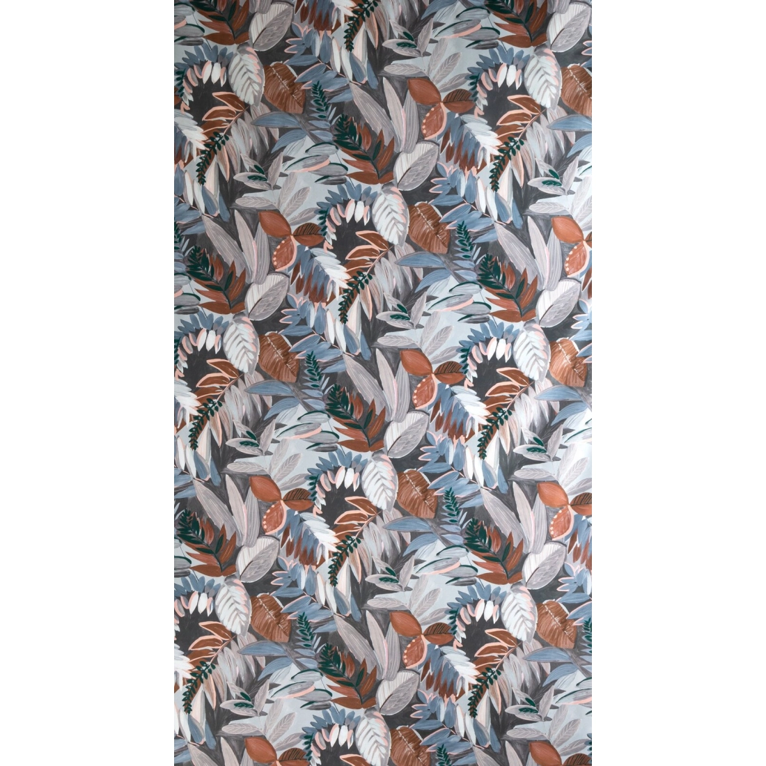 Záves 140x270 cm polyesterový oceľový a rudy na kovové krúžky MARILA