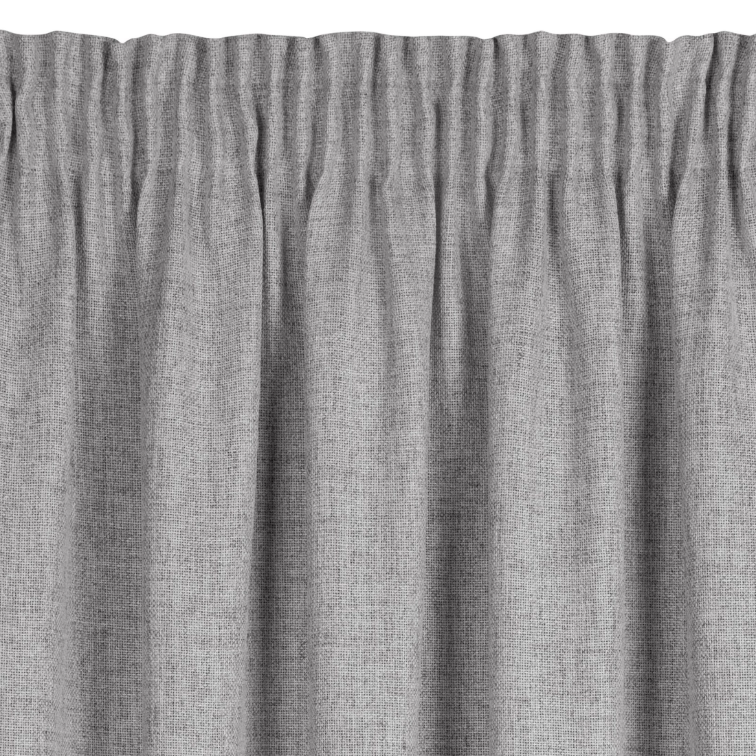 Záves 140x270 cm polyesterový strieborný na riasiacu pásku JULA2