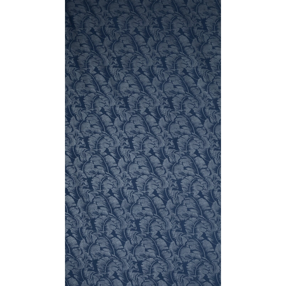 Záves 140x270 cm polyestr granátový so striebornou potlačou listov na riasiacu pásku/suché zipsy SCARLET