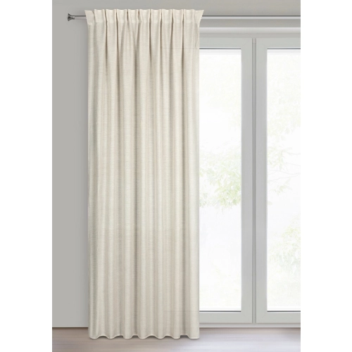 Záves 140x270 cm prírodný na riasiacu pásku ETNA