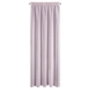 Záves 140x270 cm ružový na riasiacu pásku ALMINA