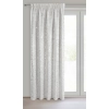 Záves 140x270 cm s ľanom prírodný striebristý na riasiacu pásku INES