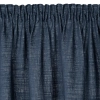 Záves 140x270 cm sietkovaný melírovaný tmavomodrý na riasiacu pásku PALERMO 1 Terra Collection