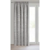 Záves 140x270 cm so zmesou ľanu strieborný na riasiacu pásku INES