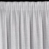 Záves 140x270 cm strieborný na riasiacu pásku ALEKSA