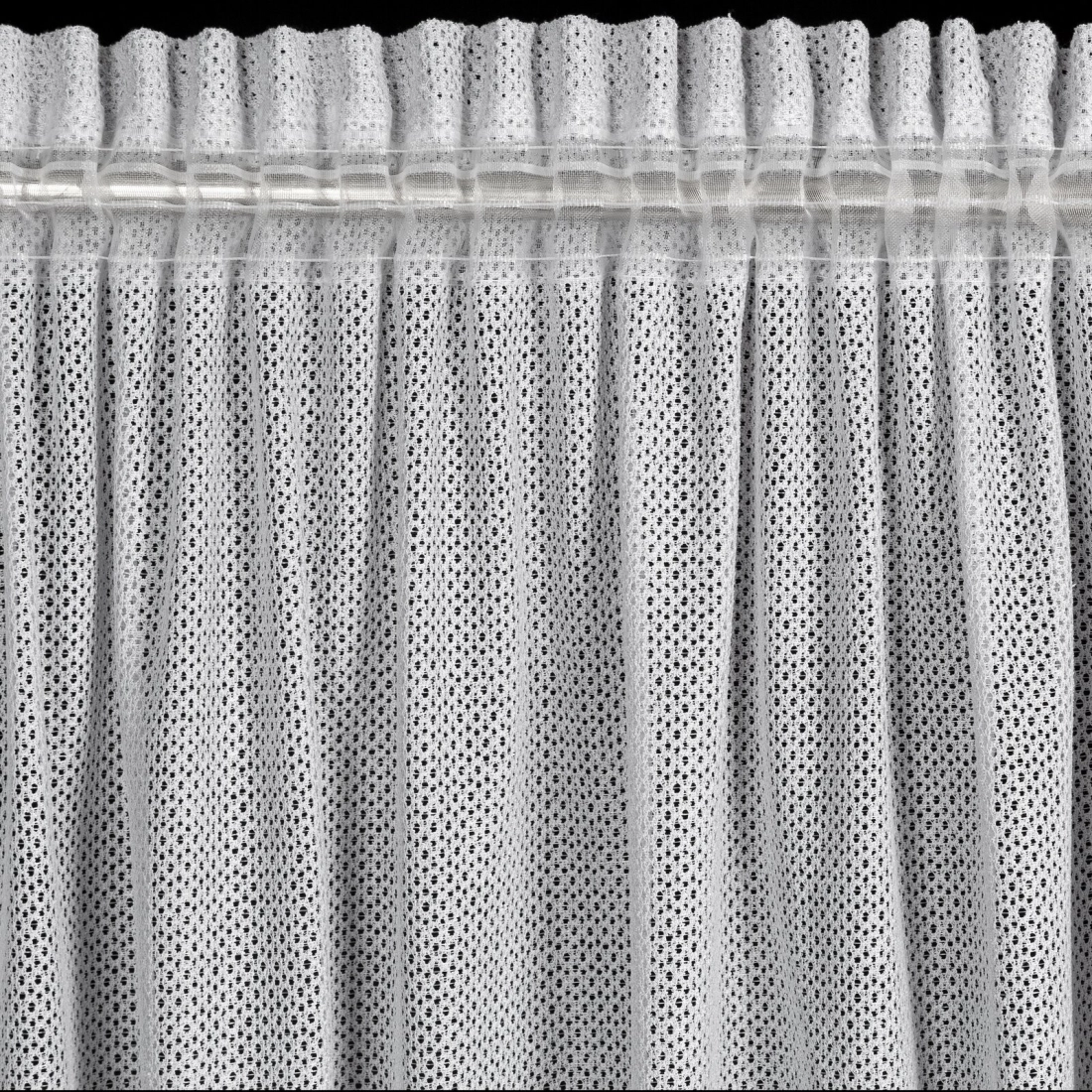 Záves 140x270 cm strieborný na riasiacu pásku ALEKSA