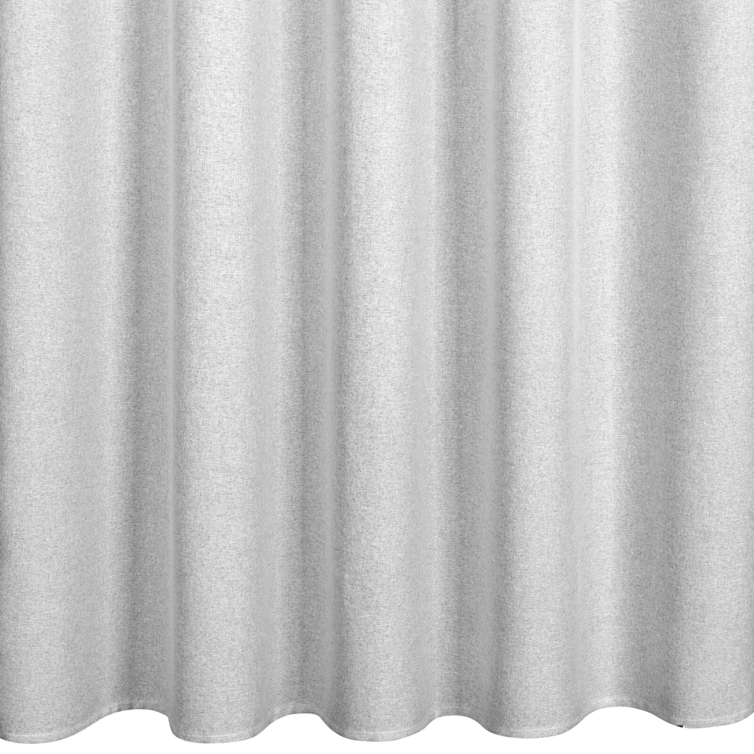 Záves 140x270 cm strieborný na riasiacu pásku ERIS