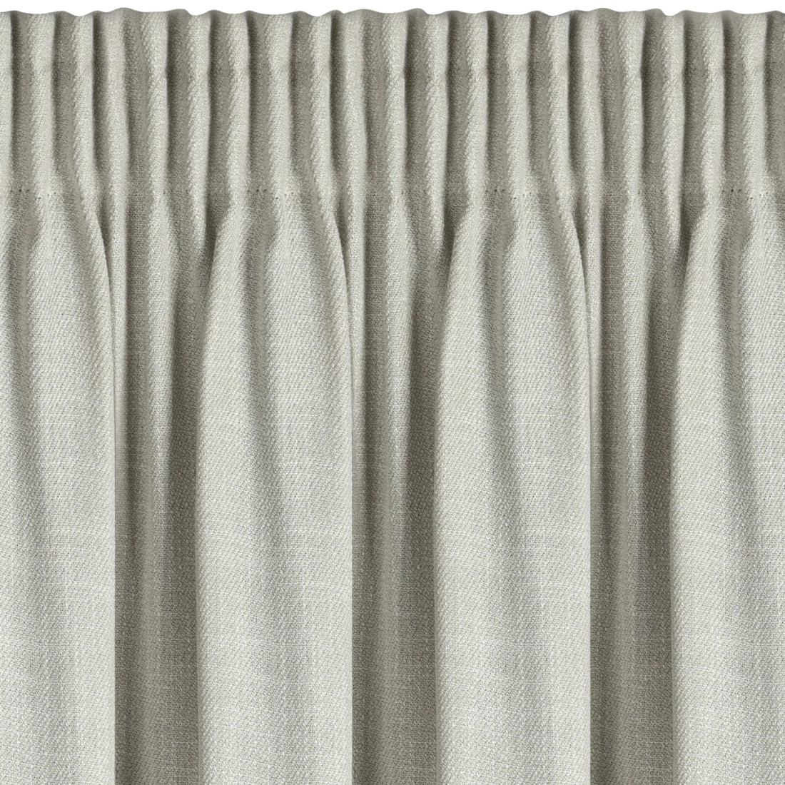 Záves 140x270 cm strieborný na riasiacu pásku LEYA