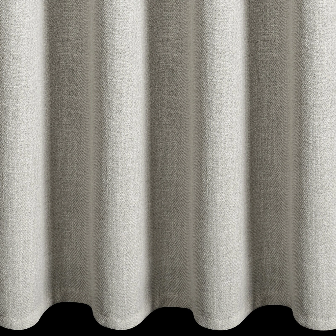 Záves 140x270 cm strieborný na riasiacu pásku LEYA