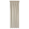 Záves 140x270 cm svetlobéžový szenilový na riasiacu pásku VANI