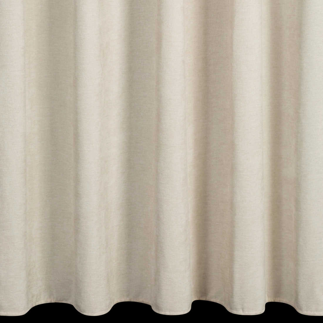 Záves 140x270 cm svetlobéžový szenilový na riasiacu pásku VANI