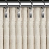 Záves 140x270 cm svetlobéžový szenilový na riasiacu pásku VANI